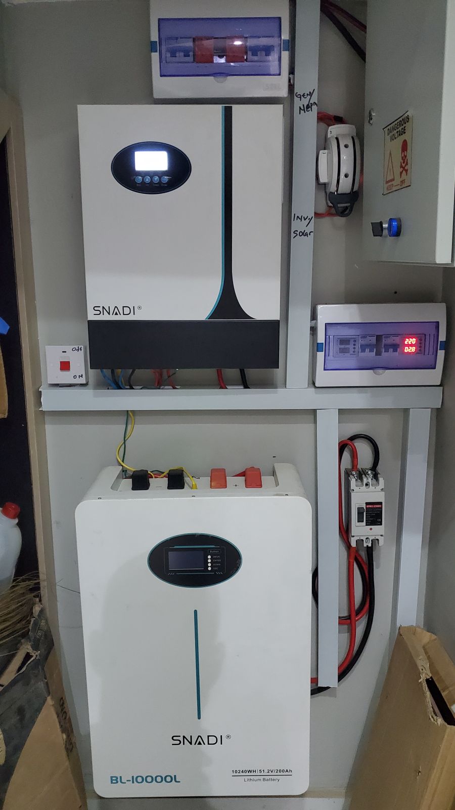 10 kWh lithium storage system
